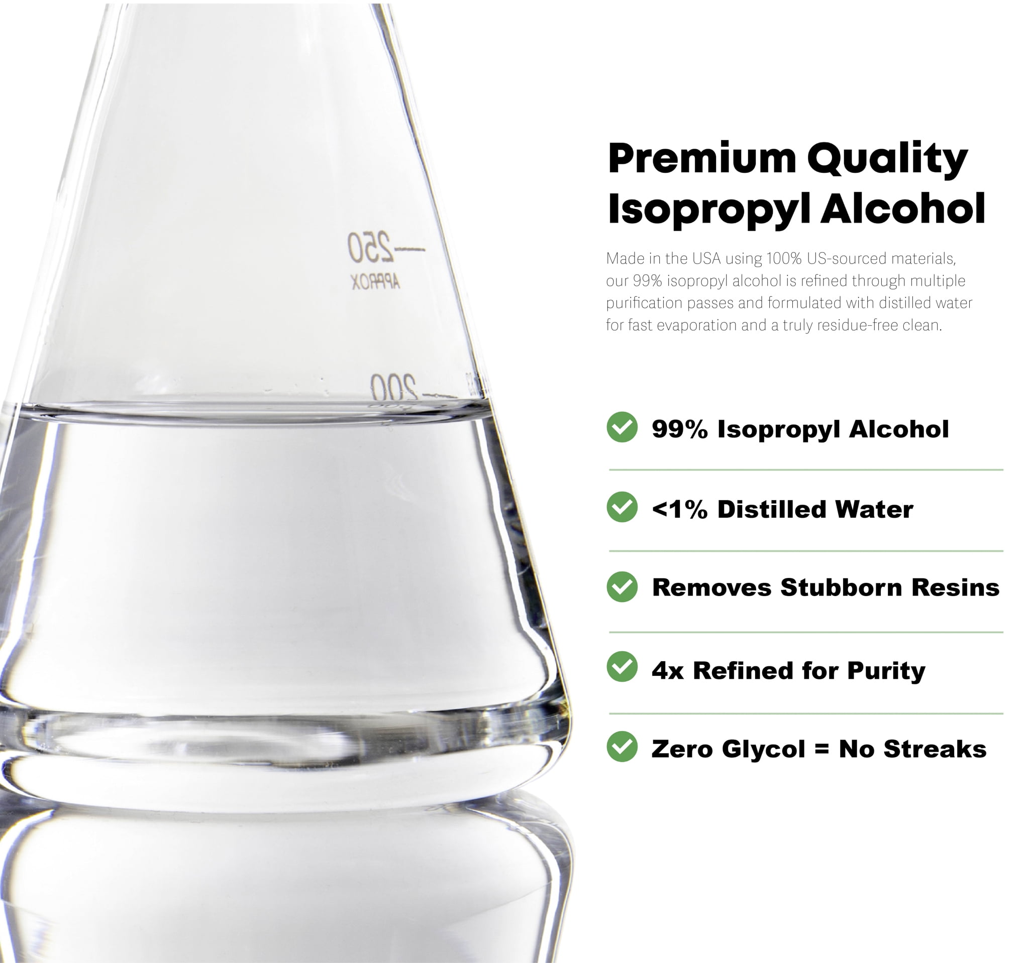 Aneu Isopropyl Alcohol 99% - 1/2 Gallon + Travel Bottle | Ideal for Quartz, Tools, & Hard Surfaces | Easy-Access Reservoir for Convenient Dipping (2)