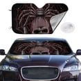 thumbnail image 4 of Goofa Spider with Skull Printed Car Windshield Sunshade,Foldable Reflective Sun Visor,UV Protection Heat Blocker Sunshade,Car Cooling Accessory-Small, 4 of 7