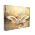 thumbnail image 2 of Stupell Industries Swan Wings Sunlit Wildlife Pond Animals & Insects Painting Gallery Wrapped Canvas Print Wall Art, 2 of 5