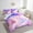 Pink Cyan, variant on Erosebridal Cartoon Axolotl Bedding Sets Twin Size,Dreamy Castle Comforter Sets With Sheets,Princess Room Decorative,Reversible,Breathable,7Pcs