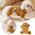 thumbnail image 2 of Hearth & Gear Clothes Thickened And Warm Coat For Leash Compatible Medium Sized Dogs For Autumn And Winter. Pet Clothes Hangers for Small Dogs Pet Clothes for Cats Pet Clothes Hangers Metal Pet, 2 of 6