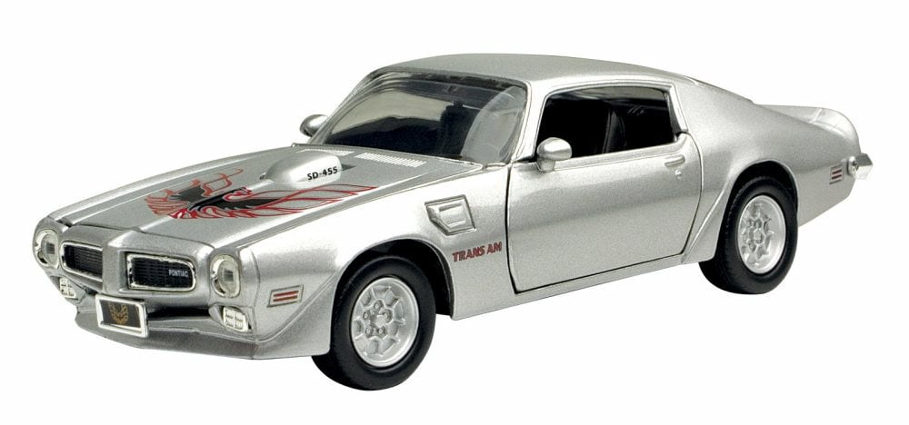 1973 Pontiac Firebird Trans Am Red 1//24 by Motormax 73243 by Motormax