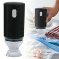 thumbnail image 3 of Food Saver Vacuum Sealer Machine Kitchen Food Storage Gadgets—Fresh Preserve Portable Compact Cordless Handheld Vacuum Sealer Rechargeable Food Saver Vacuum Sealer Machine, 1Pc(Black,2x2x5.1"), 3 of 7
