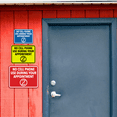 thumbnail image 5 of Signs ByLITA Classic Framed No Cell Phone Use During Your Appointment Wall or Door Sign | Easy Installation | Warning Business Signage (Black) - Large, 5 of 8