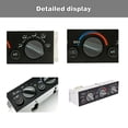 thumbnail image 3 of Air Conditioning Control Module for Chevrolet C1500 C2500 1996-2000, Replacement OEM 16231165 599-006 9378815 A/C Heater Climate Control Panel -black, 3 of 5