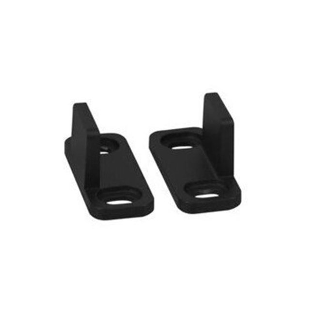National Hardware 275514 Double Floor Door Guide, Matte Black