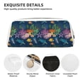 thumbnail image 4 of Uemuo Undersea Animals Printed Leather Pencil Case, Pencil Pouch, Portable Pencil Bag, Pen Case for& Office, 4 of 7