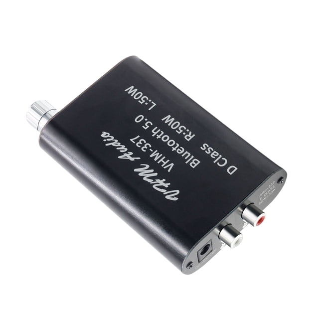 Bluetooth 5.0 Amplificador digital Clase D Hifi Amplificador de potencia de audio estéreo Sonido Mini amplificador 100W Yuarrent EL5242-00B