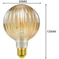 thumbnail image 3 of Vintage Edison Light Bulb, 40W Edison Screw Bulb Dimmable Vintage Light Bulbs E27 Decorative Light Bulbs Warm, 3 of 5