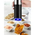thumbnail image 5 of electric salt and pepper grinder with gravity, rechargeable, 5 of 5