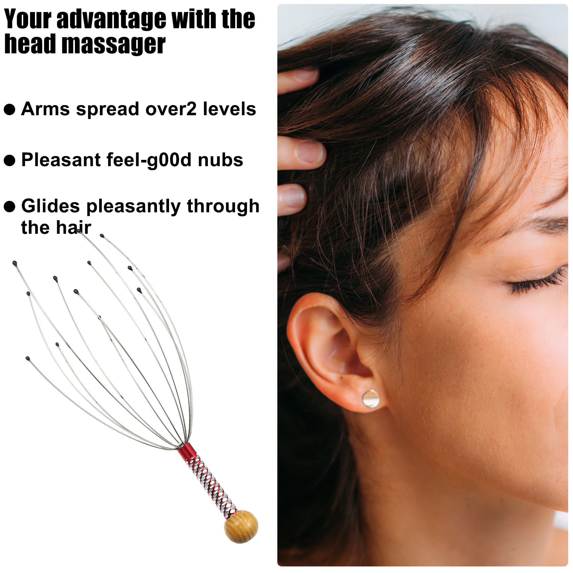 Migraine Relief Head Massager – Bravo Goods