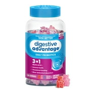Pack of 4 Digestive Advantage Daily Probiotics Blend Gummies - Superfruit - 90 ct - Package may vary