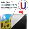 thumbnail image 5 of Summer Mailbox Covers Magnetic Standard Size 18" X 21" Sunflowers Mailbox Covers Yellow Flower Mailbox Wraps Post Letter Box Cover Decor for Home Outdoor Garden, 5 of 6