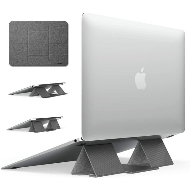 Ringke Folding Stand 2, Support pour Ordinateur Portable Invisible Portable  et Pliable pour Ordinateur de Bureau MacBook Ordinateur Portable iPad  Tablette 
