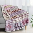 thumbnail image 3 of XZYG 70th Birthday Gifts for Women 70th birthday blanket for Her 70 Year Old Famale Gift Ideas Birthday Throw Blanket Gifts for 70 Year Old Birthday Gift for Women Wife Mom Grandma(50*60inch), 3 of 7