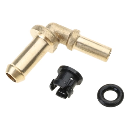 ROCKROK Radiator Water Hose Connector Water Outlet Tube Kit LR049990 For Velar LR048474