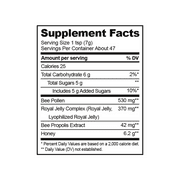 Superfood Honey by Beekeepers Naturals - Bee Pollen, Royal Jelly, Propolis, Honey - Natural Energy, Immune Support, Mental Clarity, Athletic Performance (11.6 oz)