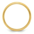thumbnail image 2 of 14k Yellow Gold 5mm Half Round with Edge Band Size 12.5, 2 of 3