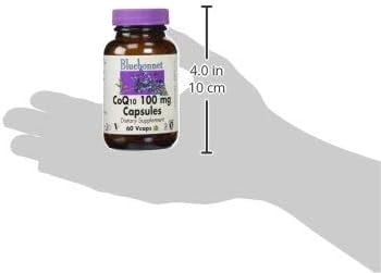 Bluebonnet Nutrition CoQ-10 Vegetarian Capsules, 100mg, 60 Count