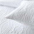 thumbnail image 7 of King Size Quilt - Soft Bed Summer Quilt Lightweight Microfiber Bedspread- Modern Style Coin Pattern Coverlet for All Season - 3 Piece (1 Quilt, 2 Pillow Shams), 7 of 7