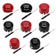 thumbnail image 2 of Maoww Car Start Button Cap Engine Ignition Switch Cover Trim Auto Parts, Replacement for F Series, Red, 2 of 9