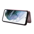 thumbnail image 5 of Allytech Galaxy S23 Ultra Wallet Case, Samsung S23 Ultra Cover, Carbon Fiber Slim Fit Shockproof Stand Protecive Anti-Scratch Cards Slots Wallet Shell Case for Samsung Galaxy S23 Ultra - Pink, 5 of 8