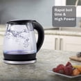 thumbnail image 4 of SOKANY 1000W High Borosilicate Glass Electric Kettle Home Water Kettle Auto Shut-off Water Boiler, 4 of 9