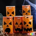 thumbnail image 3 of JOYIN 72 Pcs Halloween Jack O Lantern Goodie Bags for Kids Trick-or-Treat, Halloween Trick or Treat Bags Plastic Pumpkin Candy Bags for Halloween Party Favors Party Supplies, Halloween Treats, 3 of 7