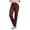 Black, variant on BODOAO Women's Faux Leather Pants, High Waist Straight Leg Pants, Stretchy Slim Fit Bell Bottom Flare Pants & Leggings, Casual Daily Work Party Night Out Trousers for Women Pink M