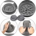 thumbnail image 2 of Foldable Dog Bowl, Travel Dog And Cat Bowl, Silicone Foldable With Carabiner, Anti Bulimia Dog, 2 of 3