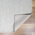 thumbnail image 4 of Hauteloom Stollings Living Room, Bedroom Area Rug - Contemporary - Ivory, Dark Brown - 2' x 3', 4 of 9