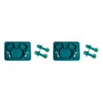 thumbnail image 4 of Transemion Easy To Clean Baby Silicone Tableware Set For Promoting Healthy Eating Habits Made With Silicone blackish green 2Set, 4 of 6
