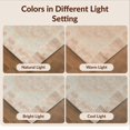 thumbnail image 7 of Design&I 5'x7' Washable Area Rug Snag-Free, Skid-Resistant Entryway Ru Vintage Distressed Bordered Door Front Doormat Entrance for Dining Room, Under Table, Home Office, 7 of 7