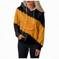 thumbnail image 3 of Godom Halloween Hoodies for Women 2025 cute Pumpkin Face Print Essentials Hoodie Sweatshirts Pullover, 3 of 6