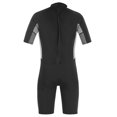 thumbnail image 2 of Urban Beach - Traje de Neoprene Blacktip Monocromático de Manga Corta para Hombre (Negro, Gris), 2 of 4