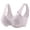 Pink, variant on Womens Bra Front Closure Bra Floral Lace Bra Wireless Bras Everyday Bra Supportive Bras for Women