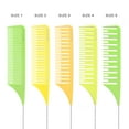 thumbnail image 2 of Highlighting Comb Set 1.0 - 2 Sizes - Yellow/Green, 2 of 5