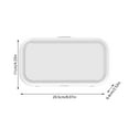 thumbnail image 3 of Rotatable Shower Phone Holder Wall Mounted Bathroom Caddy With Secure Grip For Hands Viewing, 3 of 5