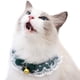thumbnail image 1 of Babero para mascotas, babero de encaje para gatos, toalla para la saliva de perros con cascabel, lindo babero para gatos 1700, 1 of 5