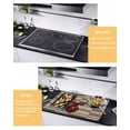 thumbnail image 2 of Large Induction Cooktop Protector Mat Christmas Reindeer Stove Top Covers for Electric Stove, Buffalo Checkered Farmhouse Geometric Art Decorative Stove Burner Cover Mats, Glass Top Stove Cover, 2 of 7