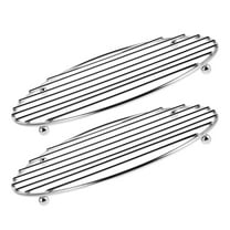 OUNONA Set of 2 Stainless Steel Round Wire Trivets for Hot Pots, Pans, Dishes - Countertop Cooking and Baking Pan Holders