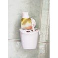 thumbnail image 2 of Soporte para cepillo de dientes con ventosa, cepillo de dientes eléctrico montado en la pared sin taladros, soporte para pasta de dientes y soporte para maquinilla de afeitar para duchas de baño (blanco) Rojo Verde, 2 of 5