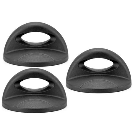 

Universal Pot Lid Replacement Knobs Heat Resistant Pan Lid Holding Handles (3 Pack) Small