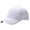 White, variant on Topumt Men Women Adjustable Pure Color Blank Curved Plain Baseball Caps Visor Hat