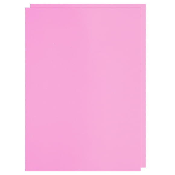 Uxcell Feuilles de Caoutchouc Format A4 pour Sculpture de Timbres 2 Pcs 11.7 Pouces x 8.3 Pouces Rose Clair