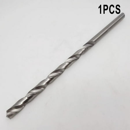 

RANMEI 1PCS 5mm -10mm HSS Extended Straight Shank Bit HSS Drill Bit for Metal Aluminum
