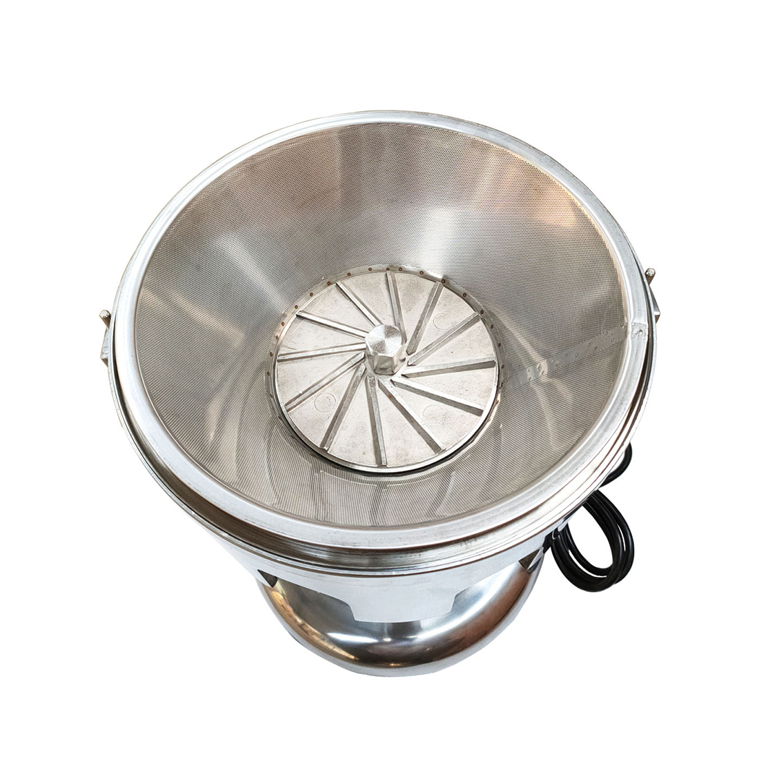 INTBUYING Fruit Vegetable Extractor Juicer Electric Centrifugal Juicer Stainless Steel