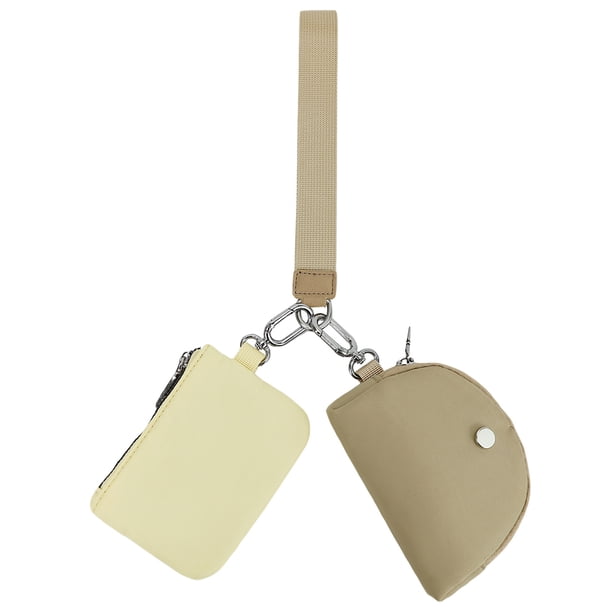 Cartera impermeable DQrwqpou Mini bolsillo desmontable para monedas