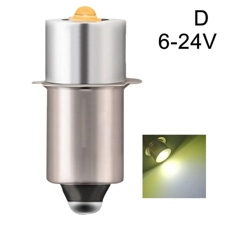 

P13.5S DC6V-24V/3-12V LED Upgrade Bulbs White Maglite Flashlights 3W -2023 C9C1