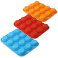 thumbnail image 5 of 3PCS 12 Cups Silicone Muffin Pan, Non-stick Cupcake Mold for Making Muffins, Egg, 5 of 7